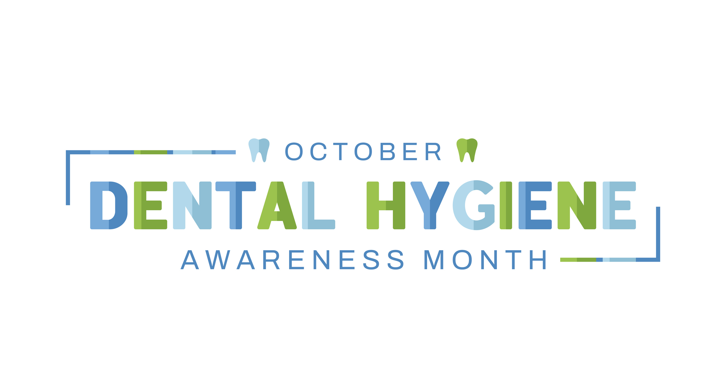National Dental Hygiene Month poster for October